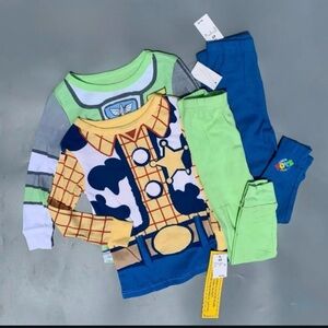 Disney Toy Story Kids Pajama Sets - Woody and Buzz Lightyear